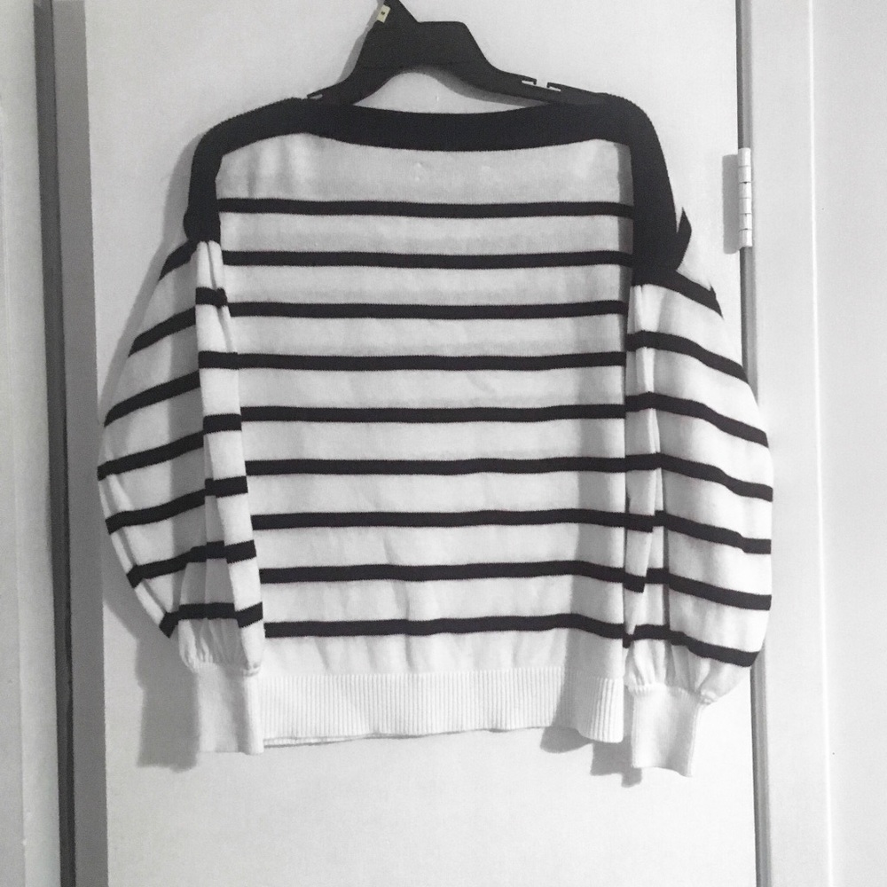 LOFT striped sweater